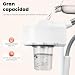 Imagen de 750 W Vapozone Vapor Facial 2 en 1 Vapor Cara con Luz LED Estética Profesional Ajustable en Altura Boquilla Giratoria 360 ° Adecuado para Salón de Belleza y Casa