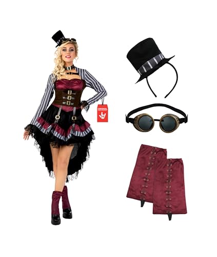 Morph, Steampunk Halloween Costumes, Victorian Steampunk Costumes for Women, Steampunk Costume Women, X-Large