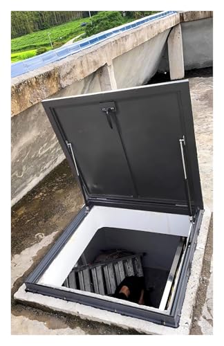 Puerta de acceso con cerradura para patios comunitarios y terrazas transitables 2