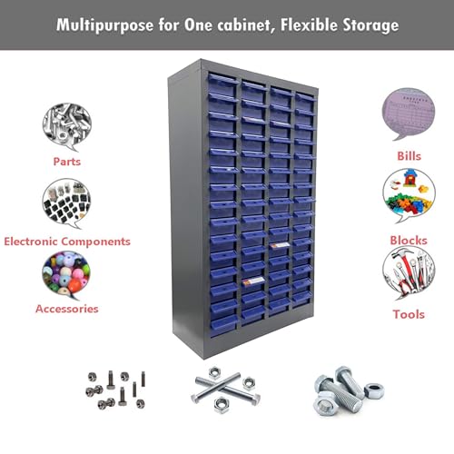 Intsupermai S054554 Part Cabinet Plastic Storage Documents 60 Drawer Storage Equipment Workshop Combined Cabinet Parts Phone Accessories Storage thumb #7