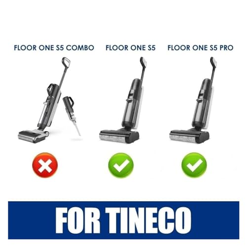 Clean/Dirt Water Tank Replacement, Compatible with Tineco Floor ONE S5/S5 PRO 2 Smart Wet/Dry Vacuum Cleaners Accessories Parts (Color : S5)