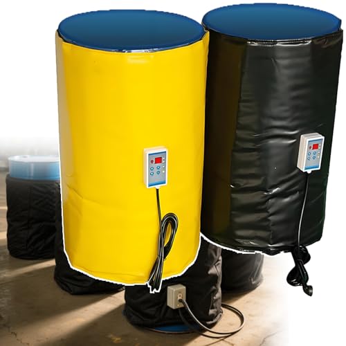Manta térmica de tambor a prueba de explosiones, control de temperatura de precisión para tambores de aceite al aire libre, solución térmica para todo tipo de clima