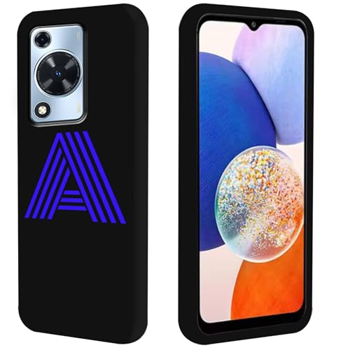 FortiCase Personalized Custom Phone Case for Huawei Nova Y63,Black Case,Name/Letter/Text Phone Case,for Huawei Nova Y63 Case -H3