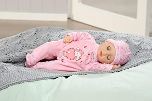 Baby Annabell 706466 Little Annabell-36cm Soft Bodied Pretend Feeding-Suitable for Children Aged 1+ Years-Perfect Toddlers-Includes Doll, Bottle and Outfit-706466