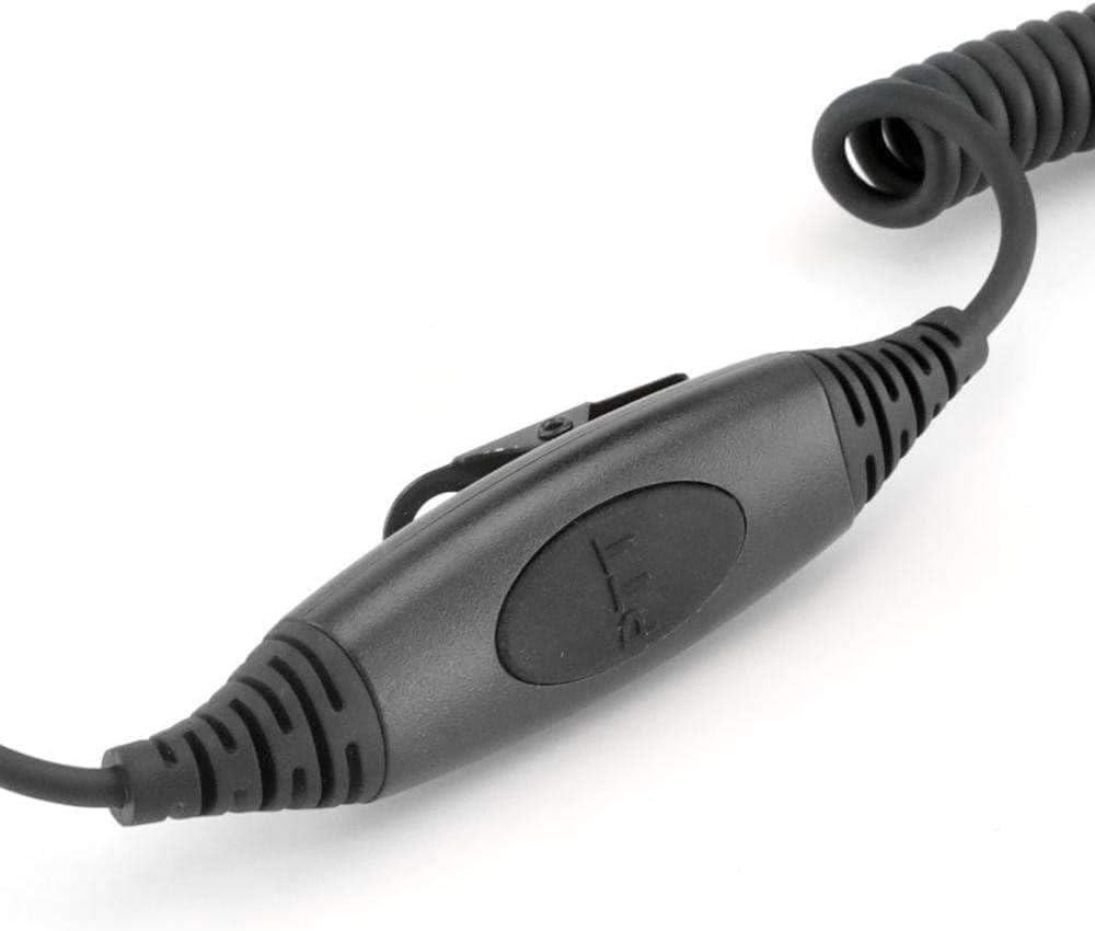 Rugged Radios Lightweight Behind The Head Headset with Adaptor Cable for Racing Radios Compatiable Retevis RT68 RA89 RA79 Baofeng UV-5R F8HP 5RM RH5R V3 R1 GMR2 RDH16 and Kenwood