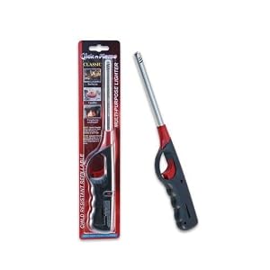 Click N Flame BBQ Kitchen Long Reach Lighter for All Occasion Candle Grill Stove Outdoor Camp Refillable Lighter