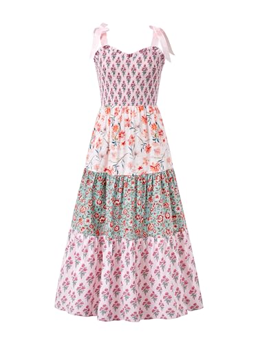 Sunny Spirit Girls Dress Spring Easter Maxi Summer Boho Floral
