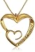 Silver "My Sister, My Friend" Open-Heart Pendant Necklace, 18"