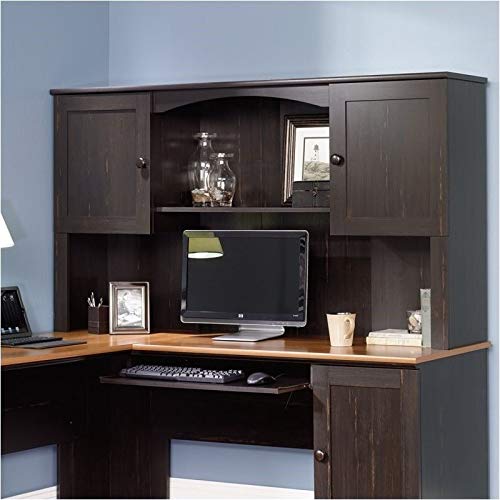 Sauder Harbor View Hutch, Antiqued Paint Finish #TOP4