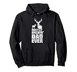Best Buckin Dad Hoodie Deer Buck Hunting Bucking Father Gift Pullover Hoodie