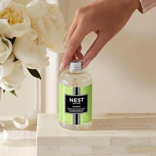 NEST New York Reed Diffuser Liquid Refill Bundle, Bamboo - Includes Three 5.9 fl oz Refill Bottles - Thumbnail 2