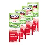 Mucinex Sinus-Max Nasal Spray for Sinus & Allergy, Fast-Acting & Fragrance Free,...