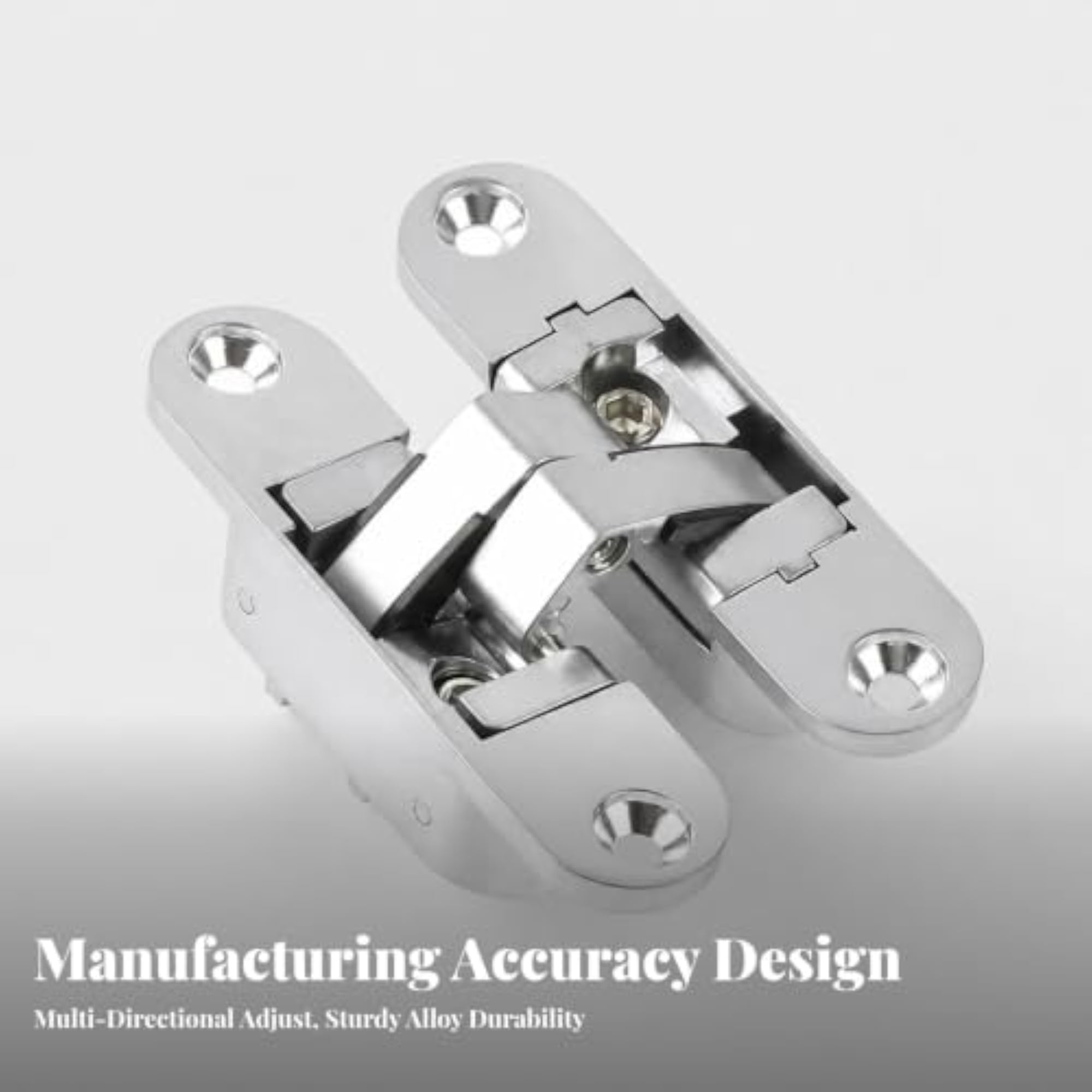 Heavy-Duty Concealed Recessed Door Hinge