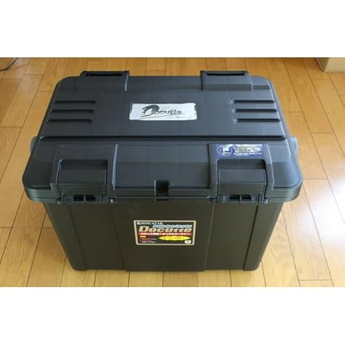 NEW(リングスター) 大型工具箱 ドカット D-5000 オリジナルカラー 本体マットブラック/蓋ブラック/ブラックバックル カナジンオリジナル 6枚目