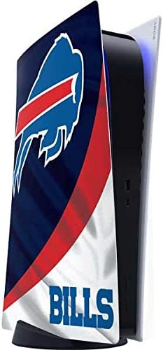 Skinit Decal Gaming Skin Compatible with PS5 Digital Edition Console - Officially Licensed NFL Buffalo Bills Double Vision Design