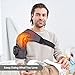 Heated Shoulder Wrap, Shoulder Heating Pads Massager for Men Women, Electric Cordless Vibration Massage Heated Shoulder Braces with 3 Heating Setting, Left Right Shoulder Massage