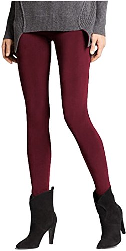 " J.ann-Mopas" Ladies' 2Pc/Pk Winter Fleece Lined Leggings, Free Size, Color : Burgandy_Beige #TOP5