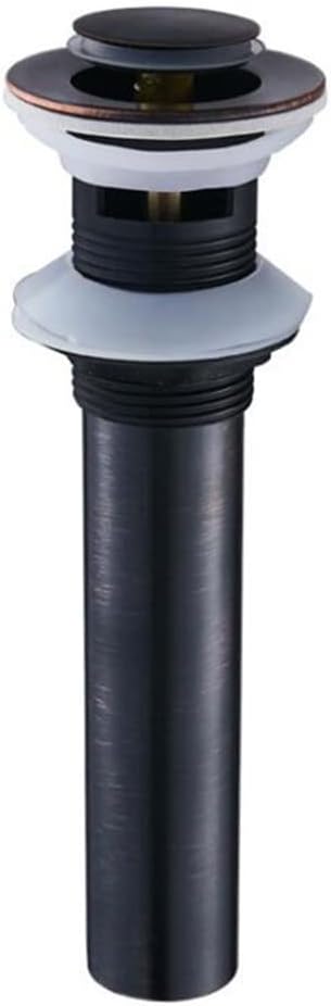 Bathroom Accessories Basin Sink Drain Strainer Black Finish Click-clack Waterlet Without Overflow (Color : C, Size : 2.6 inch) (E 2.6 inch)