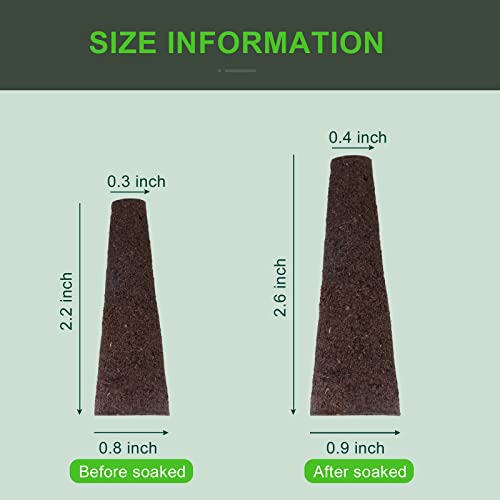 Ybb 50Pcs Grow Sponges, Hydroponic Seed Starter Pods Sponges Compatible With Aerogarden, Rapid Rooter Starter Plugs For Hydroponic Indoor Garden System #TOP3