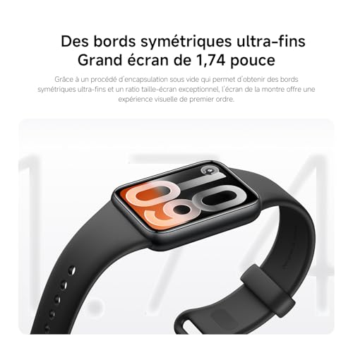 XIAOMI Smart Band 10 Pro – Bracelet connecté Écran AMOLED 174 GNSS indépendant Autonomie 21j Santé sommeil Céramique - vue 5