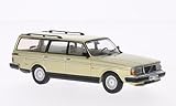 Baujahr : 1988 Volvo 240 Polar, metallic-beige, 1988, Modellauto, Fertigmodell, Triple 9 Collection 1:43