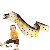 Juguete de anguila morena,Juguete de anguila - de animales marinos artificiales - Figura modelo de animal pequeño, de figuras de animales realistas, juguete cognitivo educativo para niños y ni