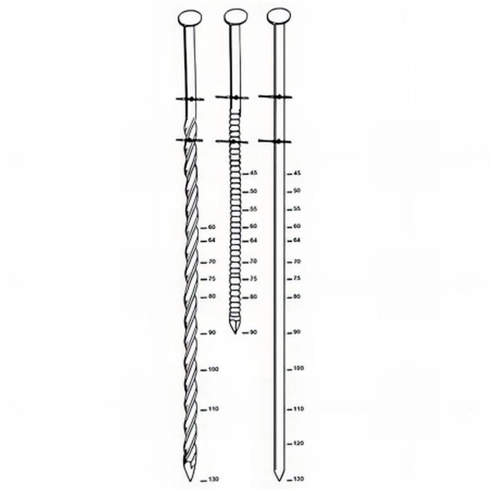 D-Work, 200 chiodi in fibra di pino, 4,2 x 18 mm