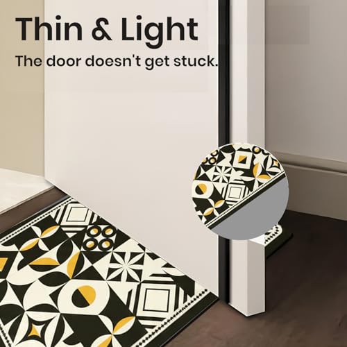 Image of MAXOSHINE PVC Bathroom Mats Anti Slip | Water Absorbent Bath Floor Mat | Quick Dry Anti Skid Bathroom Mats for Home | Door Mat for Wet Area 40x60 CM (Moroccan)