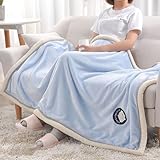 Flanell-Fleece-Baumwolldecken, weiche Plüsch-Luxusdecke, warm, dick, Überwurfdecke, Plüschdecke für Couch, Bett, Sofa,