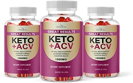 Great Result Keto ACV Gummies for Weight Loss – 1500mg Once a Day, New Strong Time Released Advanced Ketogenic Formula – Premium Apple Cider Vinegar Ketosis Shark Gummies(3 Pack) 90 Day Supply Tank