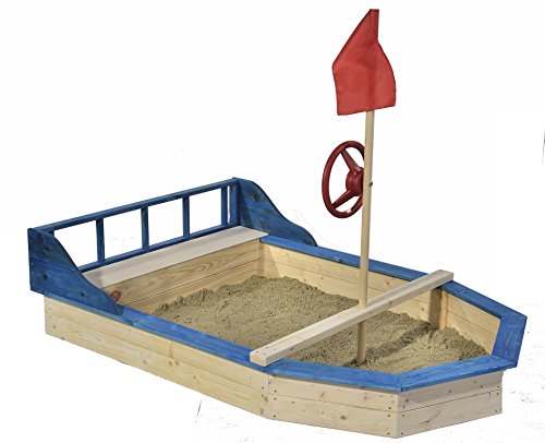 Preisvergleich Produktbild GASPO Piratenboot-Sandkasten