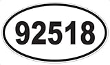 US Decal, Inc. Number 92518 Oval Sticker