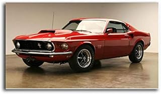 2645 Sanat Ford Mustang Boss 429 Tablo-60 X 80 Cm Yatay