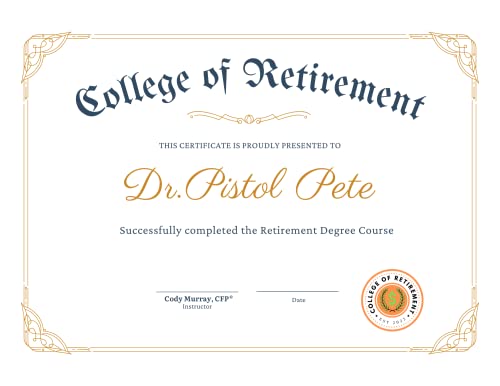 Retirement Degree Introduction Podcast Por  arte de portada