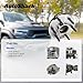 AutoShack Front Wheel Hub Bearing Assemblies with ABS Replacement for 2014-2018 Mazda 3 2016-2021 Mazda CX-3 2-PC
