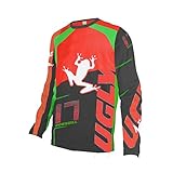 Progettato per downhill e BMX Uglyfrog 2018 Uomini Racewear Jersey MTB/Downhill Cycling Jersey Maniche Lunghe DH Maglia Motocross Offroad MZD11