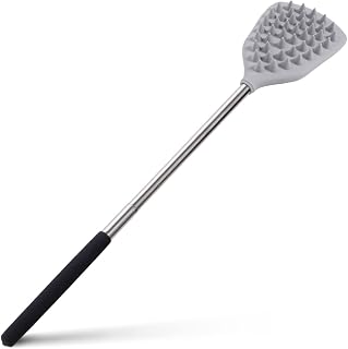 ROUNDS Back Scratcher Don't DamageYour Back Hard Silicon Protrusion Cream applicator Head spa Portable Extendable Telescoping