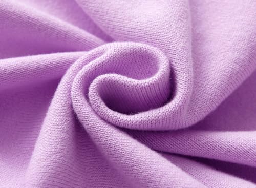 Image of Girl Pink Crewneck Sweaters Rainbow Sweater Knit Tops for 2-8 Years