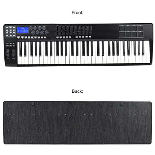 Clavier Piano Portable 61-clé USB MIDI Contrôleur du Clavier 8 RVB Pads De Déclenchement Backlit Coloré Piano MIDI… - Les Beatles, Paul McCartney, John Lennon, RIngo Starr, George Harrison Clavier Piano Portable 61-clé USB MIDI Contrôleur du Clavier 8 RVB Pads De Déclenchement Backlit Coloré Piano MIDI… – Image 6