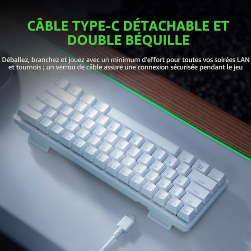 Razer Huntsman Mini Gaming Keyboard Optical Red Switches RGB Mercury US-Layout