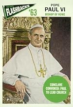 Pope Paul VI trading card (Bishop of Rome, Conclave convoked: Paul to lead church) 2012 Topps Heritage News Flashback #NF-PP