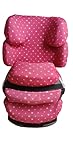 moon-bebe Funda Compatible con Silla de Coche Cybex Pallas, Silver Pallas Fix y Pallas 2 Fix (Rosa)