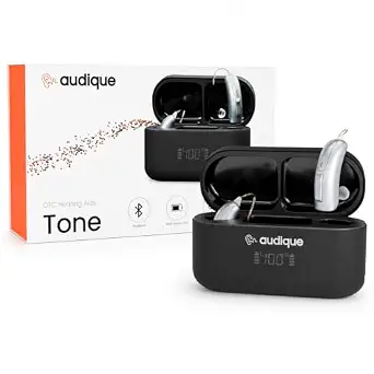 14 Best Hearing Aids for Tinnitus Relief – Improve Your Hearing Health Today 13 Audique Tone OTC Hearing Aids - Rechargeable, Comfortable Design, Powerful, Easy to Use, for Mild to Moderate Hearing Loss, RIC Style