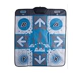 SATKIT Tapis de Danse USB PC Antidérapant Pliable 81x91 cm Compatible DDR Stepmania Dancing Stage Plug and Play