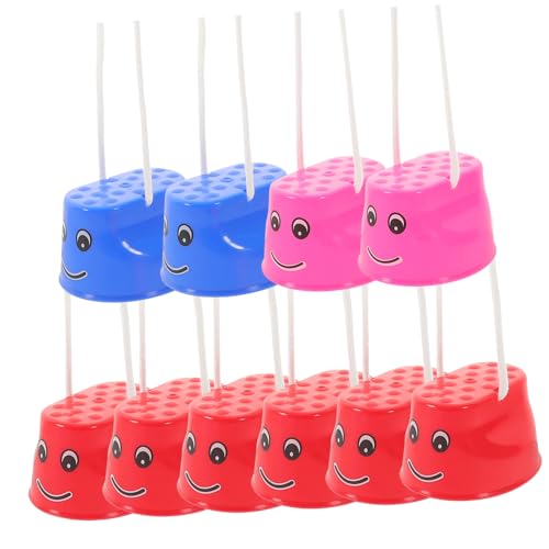 Garneck 5 Pairs Stilts Playthings for Sensory Integration Sports Training for Equipment for Balance Training and Fun Activities