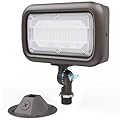 HYPERLITE Flood Lights Outdoor 30W, 5000K 3900LM LED Flood Lights with Knuckle Mount, IP65 Waterproof Exterior Flood Lights for Yard Garden Garage AC120-277V