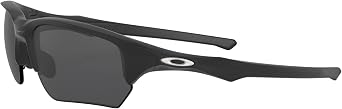 Oakley Unisex Sunglasses Matte Black Frame, Grey Lenses, 64MM