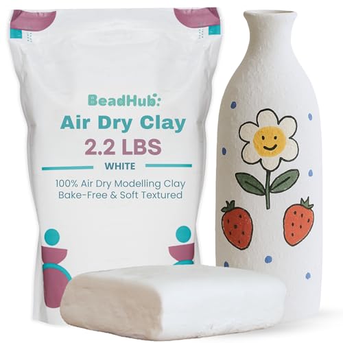 Air Dry Clay Modeling Kit for Pottery (2.2lbs)
