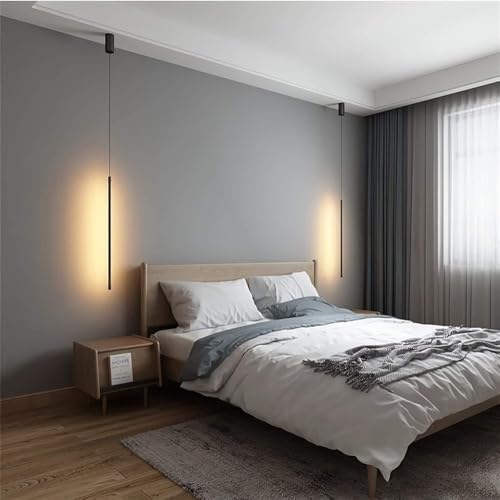Suspension linéaire LED dimmable pour éliminer la fatigue visuelle au salon