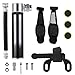 Mini Bomba para Bicicleta, 120 PSI Bomba Bicicleta portatil, Set Completo, Aguja, Tapas De VáLvulas Montura De Marco para Presta Schrader, Football, Bicicletas de Montaña/Moto/Basketball.